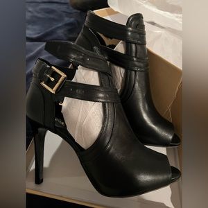 Michael Kors Blaze open toe bootie. Black. Size 10. Never worn